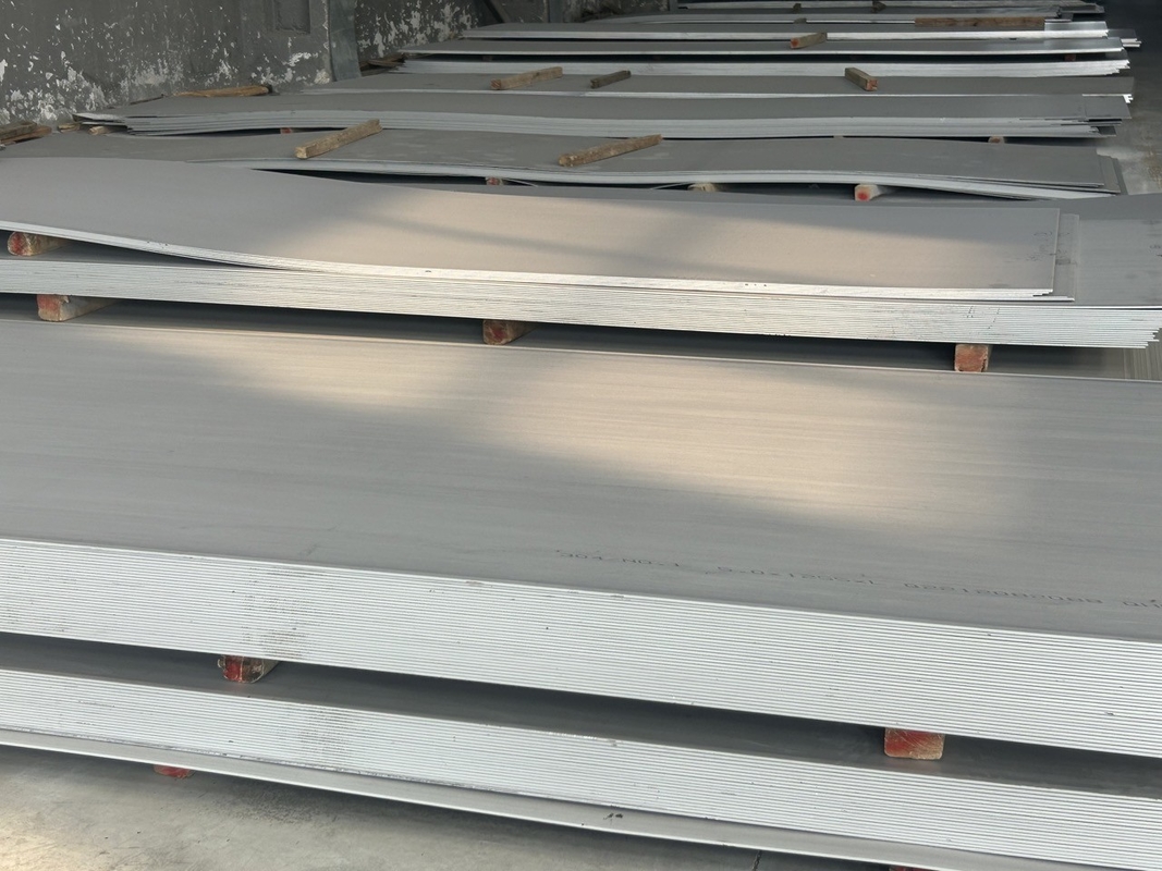 300 Reihe 8K 2B des Spiegel-Edelstahl-Platten-flachen Blatt-100mm Widerstand-Säure-
