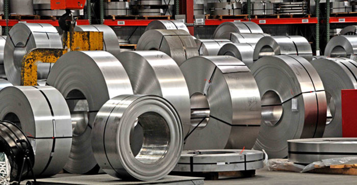 0.3mm-3.0mm Schweißstahlspule 1000mm-6000mm für die Industrie